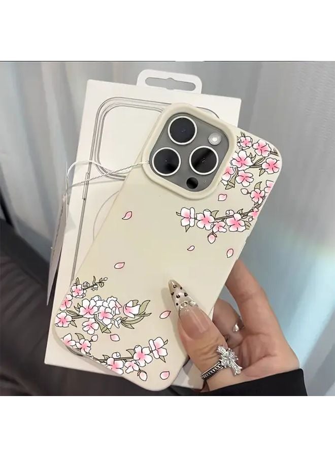 Black Textured Crystal Phone Case For IPhone 14 Pro Max Anti Drop Lychee Pattern Cover - Image 2